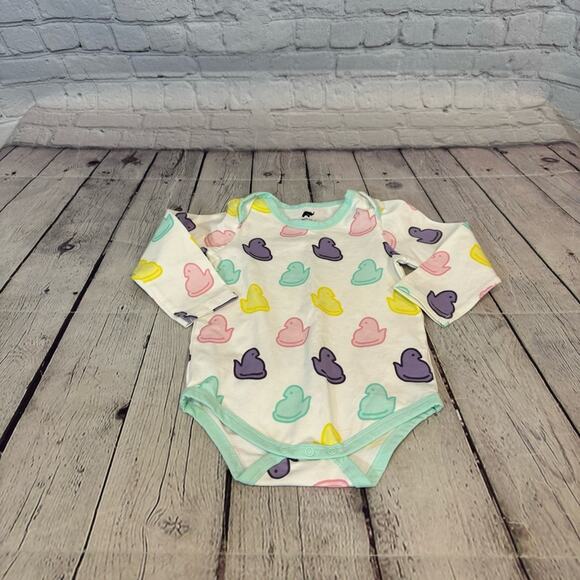 Monica + Andy Peeps Easter Baby Bodysuit - Picture 1 of 3